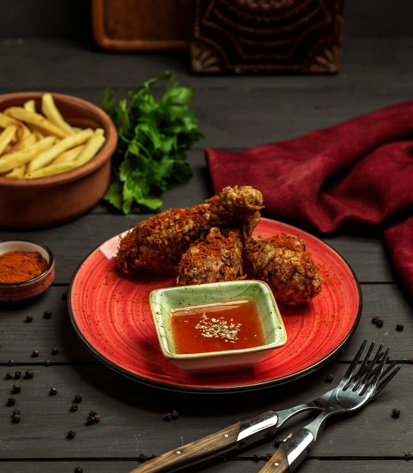 how to pan fry drumsticks